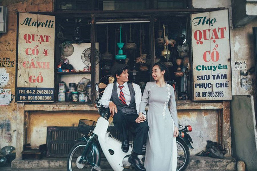 Concept chụp ảnh cưới phong cách Vintage