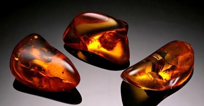 Đá hổ phách Amber