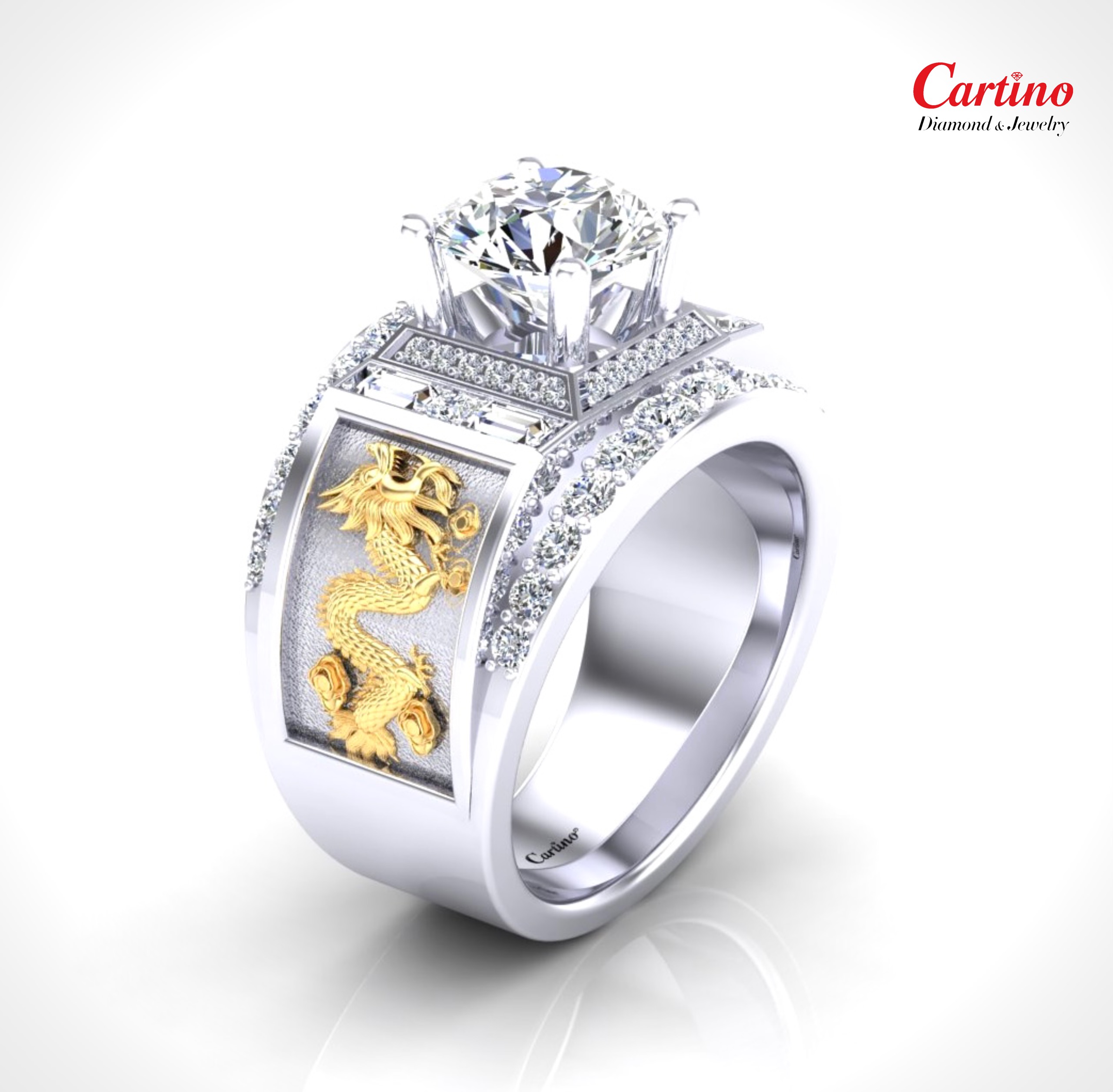 Cartino Jewelry Thương Hiệu Nhẫn Nam Bạch Kim Số 1 Tại VN.